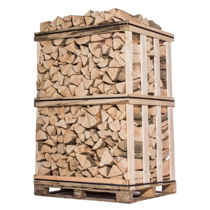 Palette de bois de chauffage 33 cm – 3 stères – Chêne, hêtre et charme