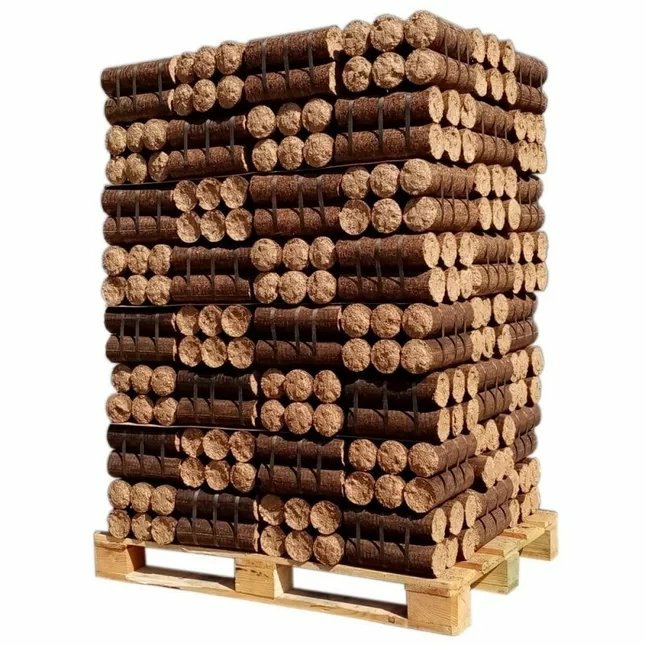 Bois densifié – Bois dur et bois doux – Palette 960 kg