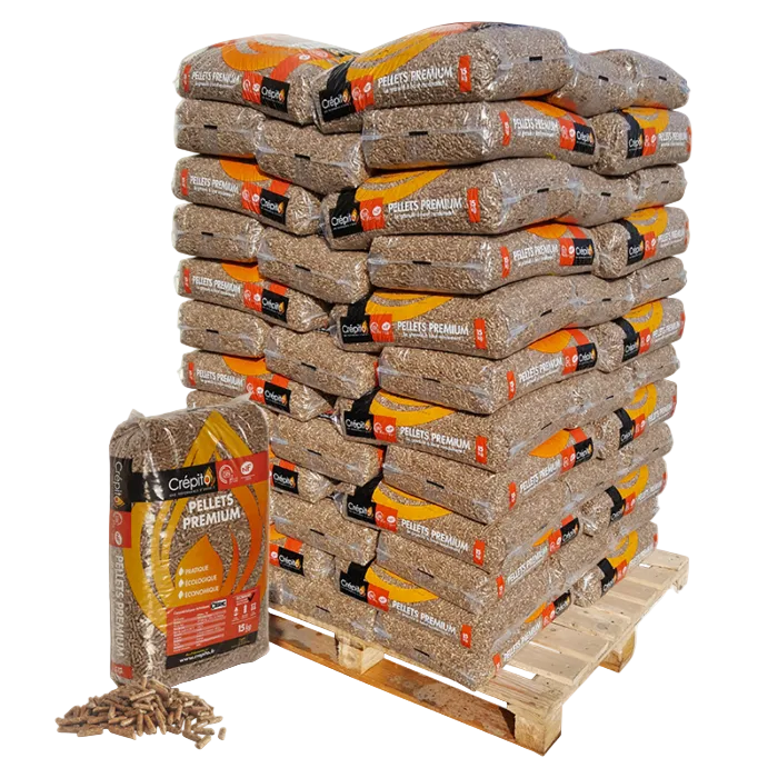 72 sacs PELLETS PREMIUM CRÉPITO